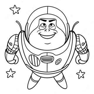 Selida Zographikes Me Ton Buzz Lightyear Sto Diastema 28396-6176