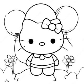 Hello Kitty Me Mpalonia Selida Zographikes 2921-1416