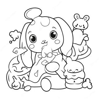 Selida Zographikes Me Ton Cinnamoroll Kai Tous Philous Tou 3292-1080