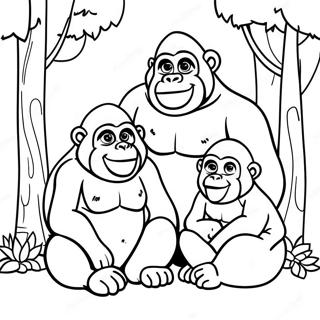 Oikogeneia Gorila Pou Denei Selida 35157-7689