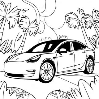 Tesla Model 3 Elektriko Autokineto Selida Zographikes 35790-7818