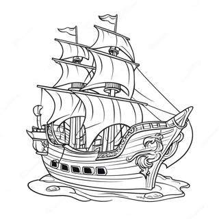 Selidaki Zographikes Me To Epibletiko Peiratiko Ploio Me Kanonia 37172-8124