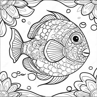 Zontano Mosaiko Psari Selida Zographikes 42366-9266