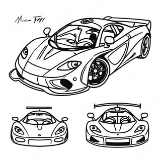 Selida Zographikes Autokinetou Mclaren F1 Se Drase 46618-10206