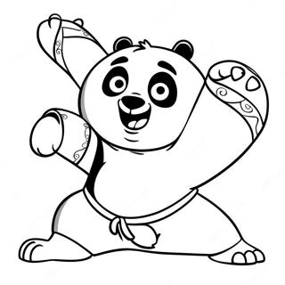 Selida Zographikes Me Ton Kung Fu Panda Po Se Drase 48974-10711