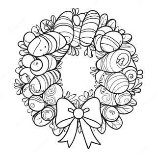 Paikhnidiariko Khristougenniatiko Stephani Me Karameles Se Selida Zographikes 49438-10821