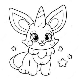 Gluko Sylveon Me Lampera Asteria Se Selida Zographikes 50722-11089