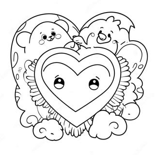 Megale Kardia Me Gluka Zoa Selida Zographikes 5191-2487