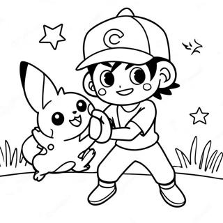 Selida Zographikes Me Ton Ash Ketchum Na Pianei Ton Pikachu 53299-11651