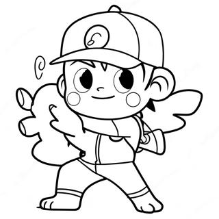 Selida Zographikes Me Ton Ash Ketchum Na Pianei Ton Pikachu 53299-11652