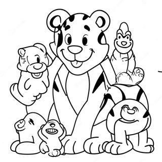 Selida Zographikes Me Ton Tigger Kai Tous Philous Tou 55719-12195