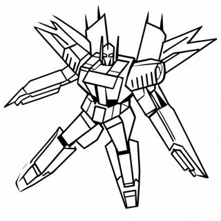 Selida Zographikes Me Ton Starscream Na Petaei 5631-1076