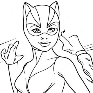 Catwoman Se Kompso Kostoumi Selida Zographikes 56548-12370