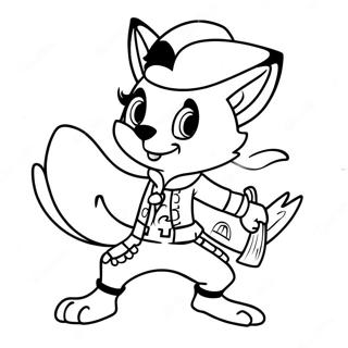 Foxy O Peirates Alepou Pou Kruphakouei Selida Zographikes 59409 13021