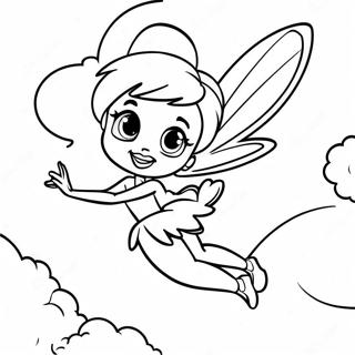 Selida Zographikes Me Tinker Bell Pou Petaei Ston Ourano 60311-13209