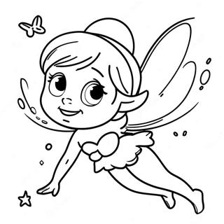 Selida Zographikes Me Tinker Bell Pou Petaei Ston Ourano 60311-13210