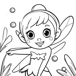 Selida Zographikes Me Tinker Bell Kai Lampere Skone Ksotikon 60312-13215