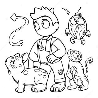 Selida Zographikes Me Ekplektika Gegonota Gia Ta Zoa Ton Wild Kratts 60581 13286