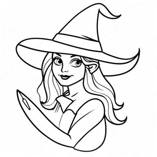 Μάγισσα Coloring Pages