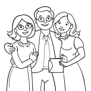 Οικογένεια Coloring Pages