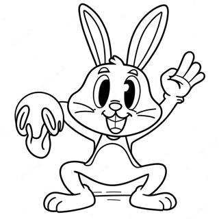 Σελίδα Χρωματισμού Με Τον Bugs Bunny Space Jam Σελίδες Ζωγραφικής