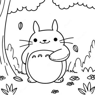 Totoro Se Ena Magiko Dasos Selida Zographikes 62139-13688