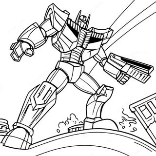 Selida Zographikes Me Skene Makhes Tou Megatron 65267 14277