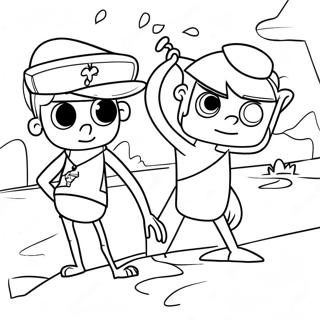 Φινέας Και Φερμπ Coloring Pages