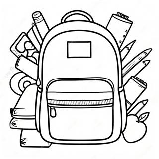 Επιστροφή Στο Σχολείο Coloring Pages