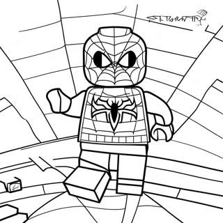 Selida Zographikes Lego Spiderman Me Istos 73652-17143