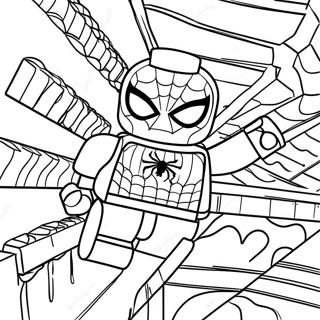 Selida Zographikes Lego Spiderman Me Istos 73652-17144