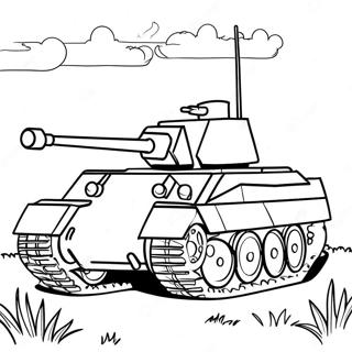 Tank B Pagkosmiou Polemou Selida Zographikes 74190-17554