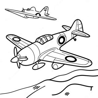 Aeroplano B Pagkosmiou Polemou Petontas Selida Zographikes 74191-17557