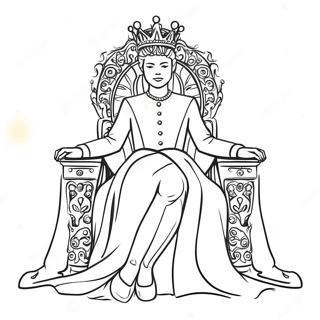 Basilissa Se Throno Selida Zographikes 77190-19877