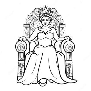 Basilissa Se Throno Selida Zographikes 77190-19878