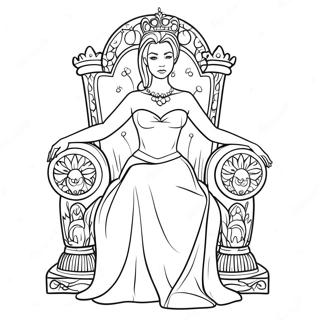 Basilissa Se Throno Selida Zographikes 77190-19879