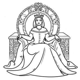 Basilissa Se Throno Selida Zographikes 77190-19880