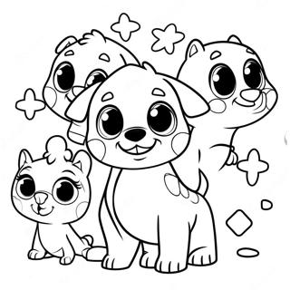 Selida Zographikes Me Paikhnidiarika Koutabia Palls 77680-20256