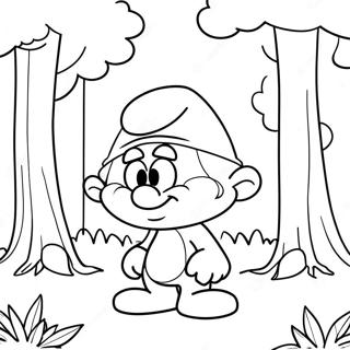 Pappous Smourphos Sto Dasos Selida Zographikes 80595-22511