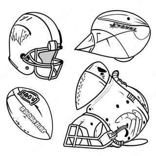 Sunarpastike Selida Zographikes Maskot Super Bowl 2024 80874-22718