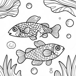 Zographike Selida Polukhromon Psarion Tes Limnes 82111-23681