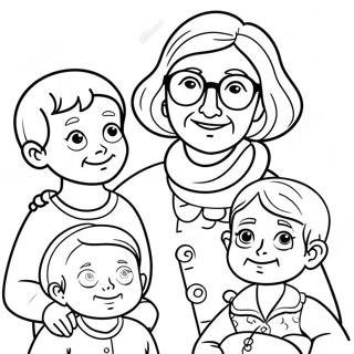 Selida Zographikes Me Ten Giagia Kai Ta Eggonia 84550-25622