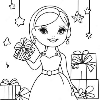 Selida Zographikes Me Ten Eortastike Mparmpi Me Dora 84573 25631
