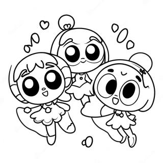 Selida Zographikes Me Tis Powerpuff Girls Se Drase 86085-26893