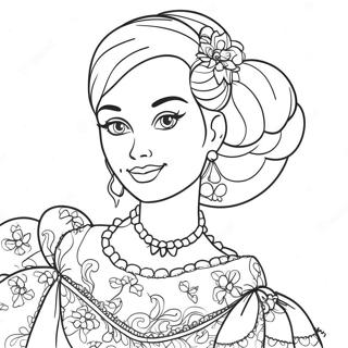 Selida Zographikes Me Barbie Se Vintage Phorema 86262-27040