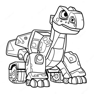 Dinotrux Σελίδες Ζωγραφικής