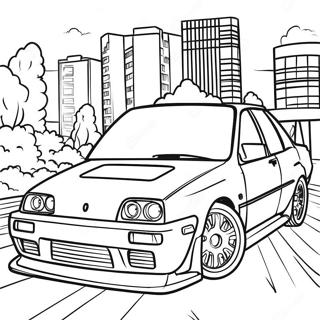 Σελίδα Ζωγραφικής Jdm Αυτοκινήτου Σελίδες Ζωγραφικής