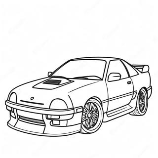 Σελίδα Ζωγραφικής Jdm Αυτοκινήτου Σελίδες Ζωγραφικής