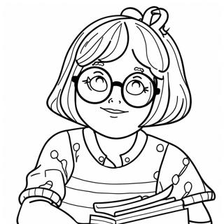 Junie B. Jones Σελίδες Ζωγραφικής