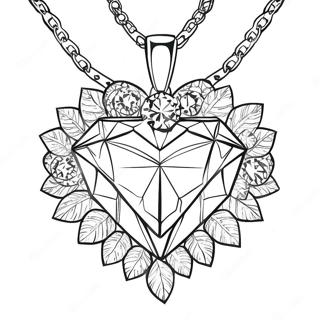 Lampere Selida Zographikes Kolie Diamantion 98548-37359